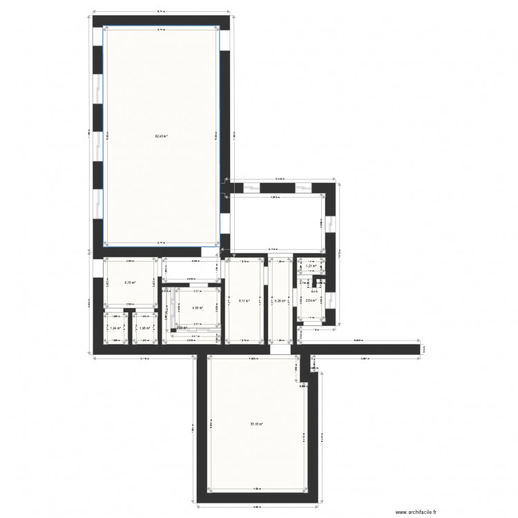 yvrandes. Plan de 0 pièce et 0 m2