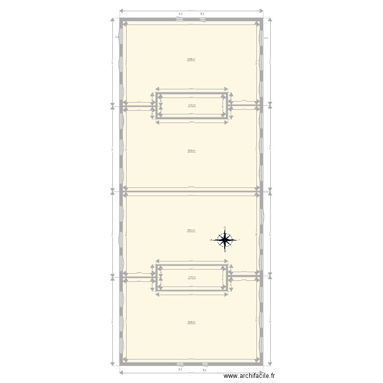 plan étage Copro Bezons. Plan de 0 pièce et 0 m2