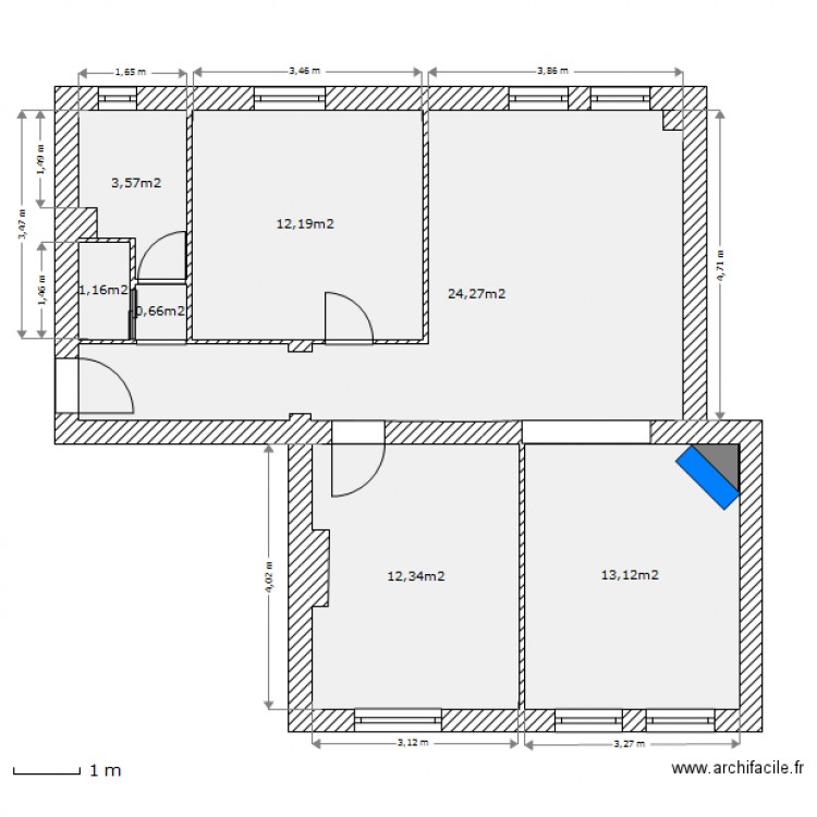 Travaux 3 - Surface pieces. Plan de 0 pièce et 0 m2