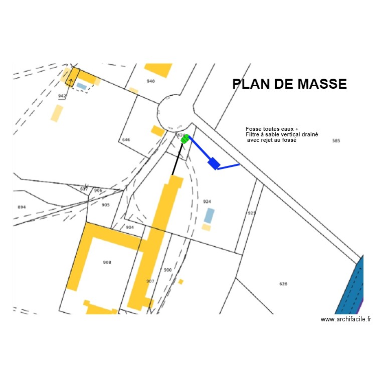 viera. Plan de 0 pièce et 0 m2