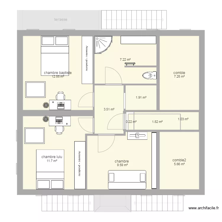 maison yves 1. Plan de maison yves 1. Plan de