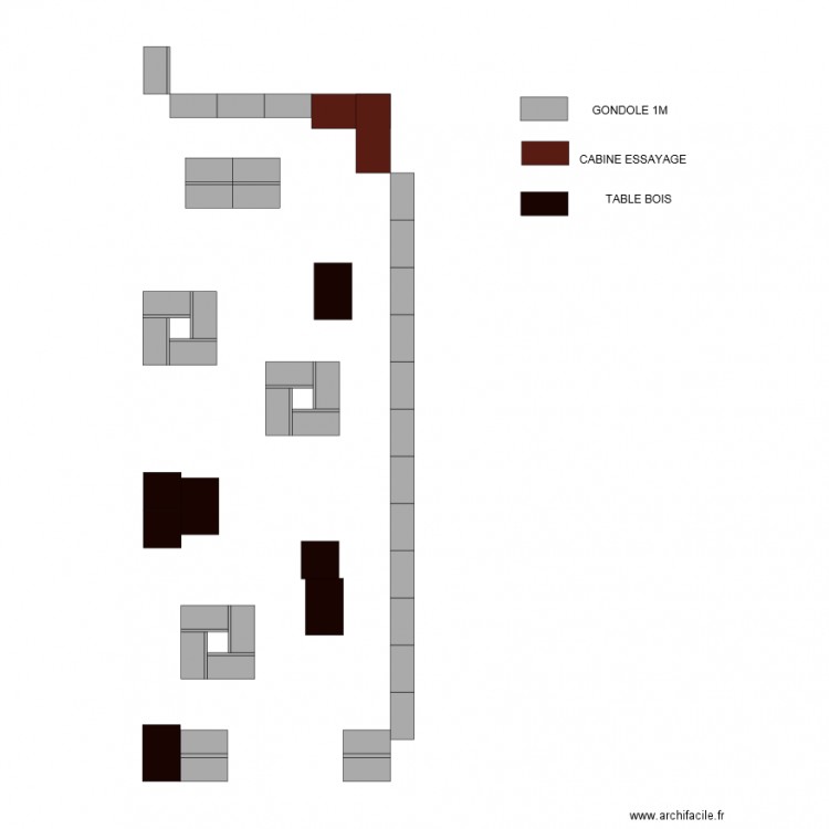 textile. Plan de 0 pièce et 0 m2