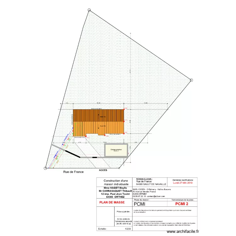 plan de situation. Plan de 1 et 35 m² plan de situation. Plan de 1 et 35 m²