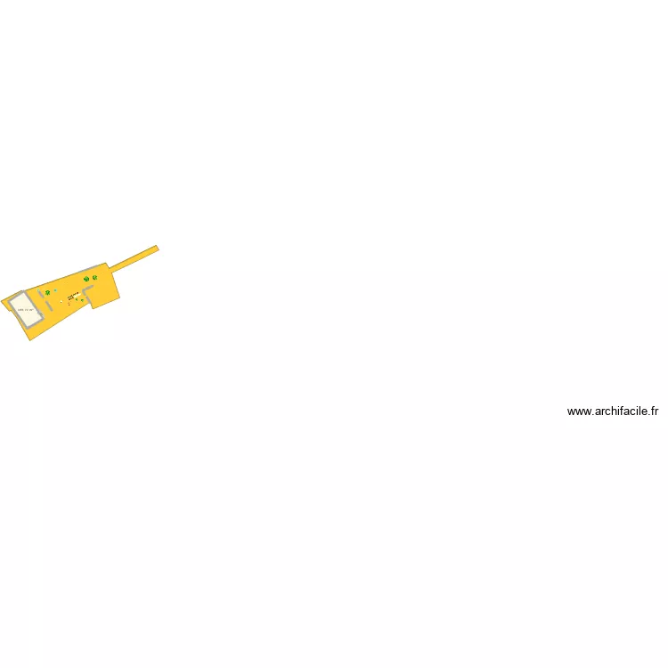 Jardin Montenois. Plan de 