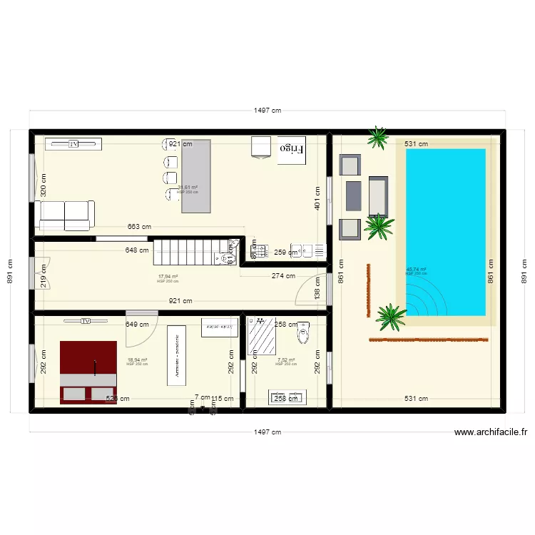 Thiès nord. Plan de Thiès nord. Plan de