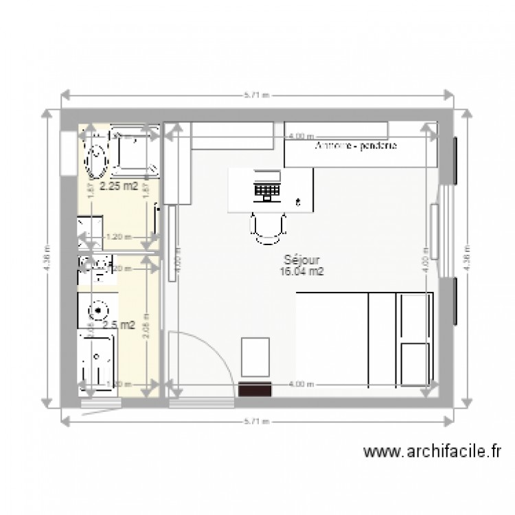 StudioPicpus Simple. Plan de 0 pièce et 0 m2