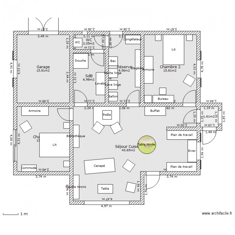 Plan du 23 juillet. Plan de 0 pièce et 0 m2