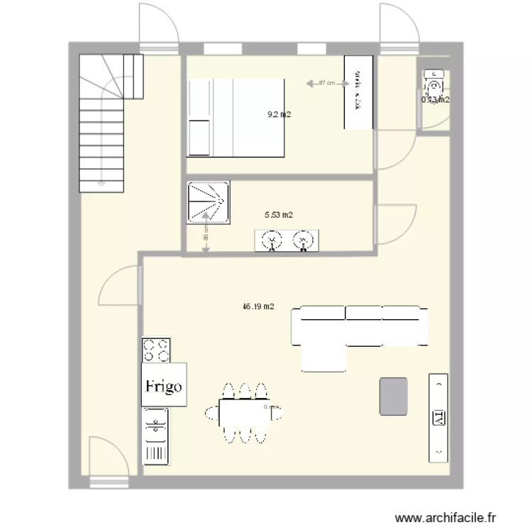 rdc boulangerie projet 4. Plan de 