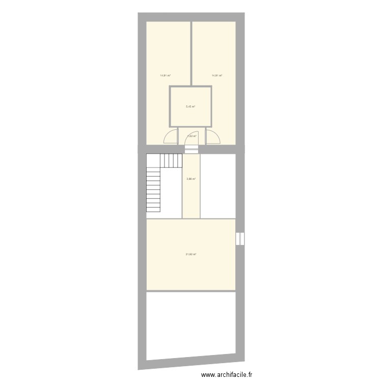 PALARDY ETAGE. Plan de 0 pièce et 0 m2