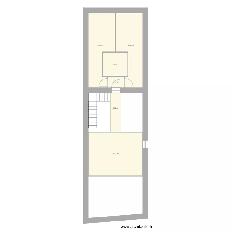 PALARDY ETAGE. Plan de 