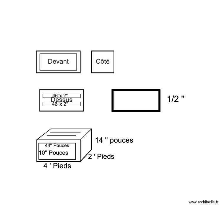 étager 1. Plan de 0 pièce et 0 m2