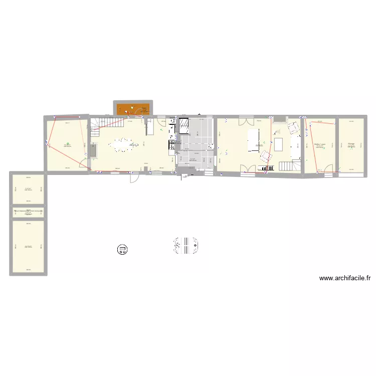 SDB calepinage v2. Plan de SDB calepinage v2. Plan de