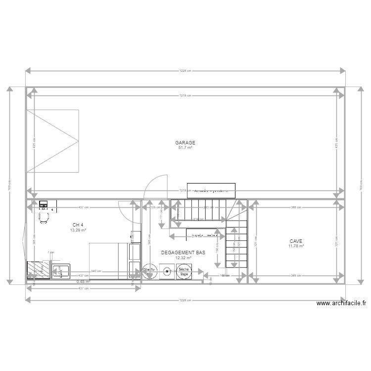 maison sous sol 4. Plan de 0 pièce et 0 m2