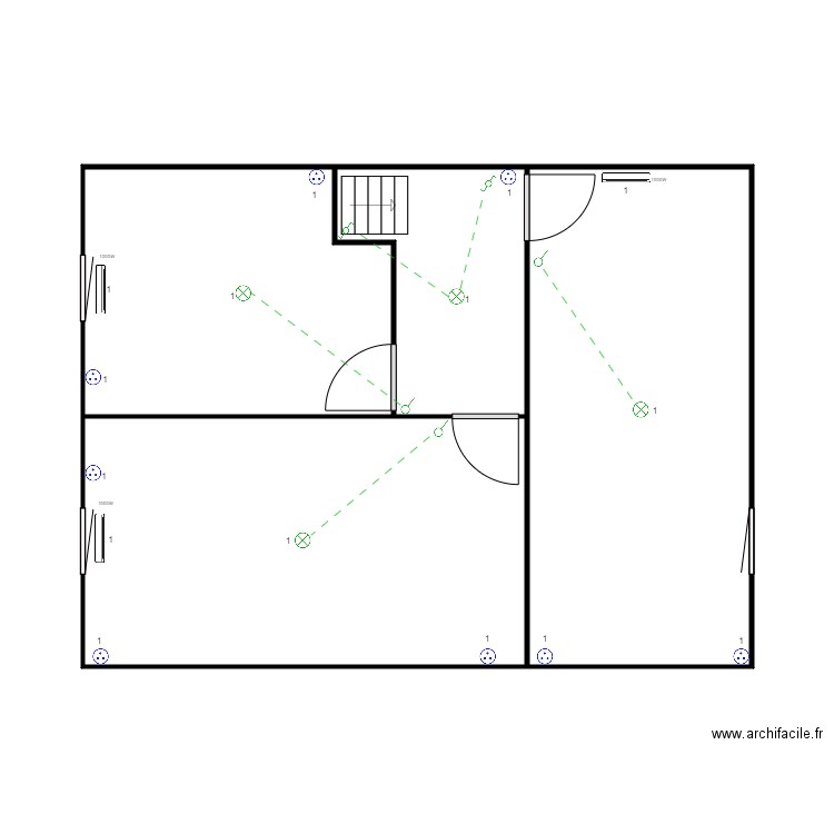 Etage mais Bousb. Plan de 0 pièce et 0 m2