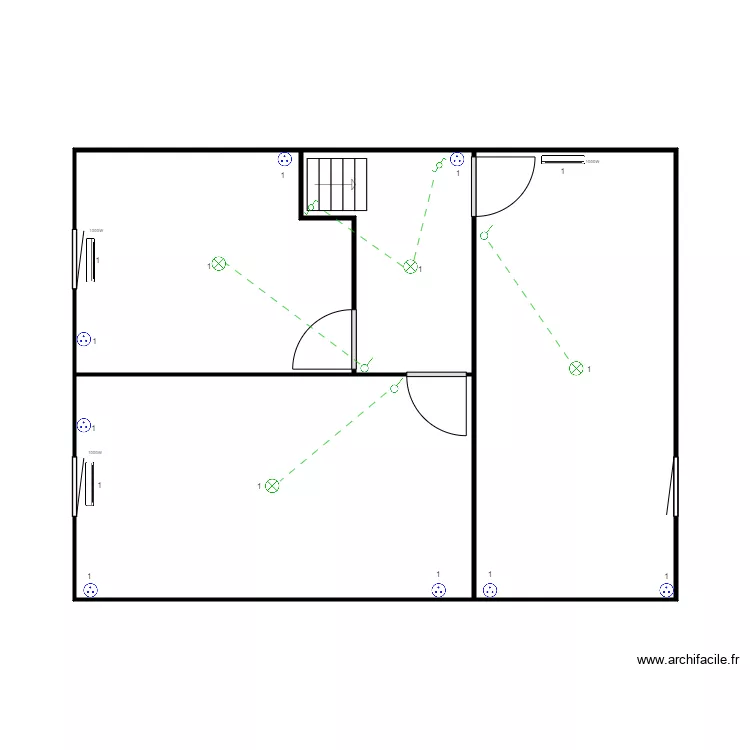 Etage mais Bousb. Plan de Etage mais Bousb. Plan de
