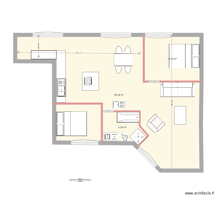 projet paris 5. Plan de 0 pièce et 0 m2