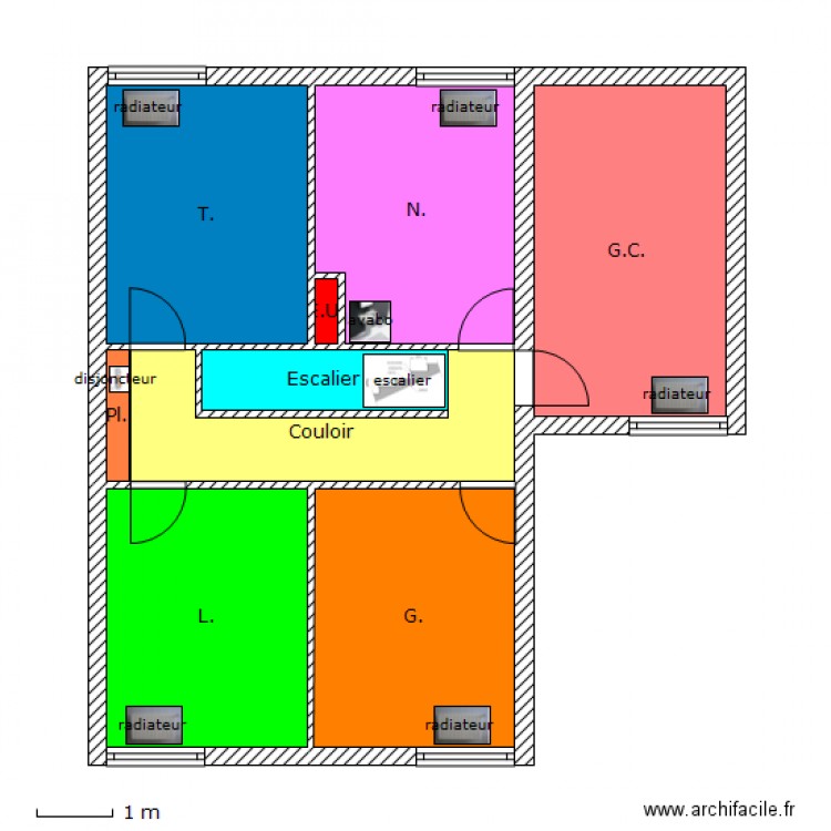 St Eloi Etage. Plan de 0 pièce et 0 m2