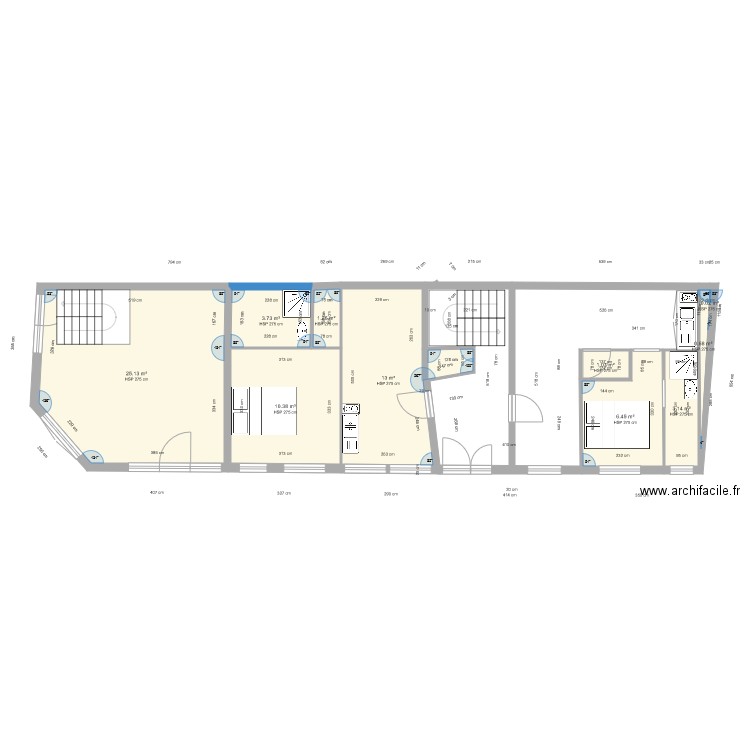 PROJET RDC 1. Plan de 0 pièce et 0 m2