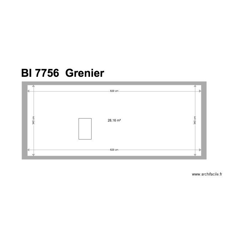 PLANS BI 7756. Plan de 0 pièce et 0 m2