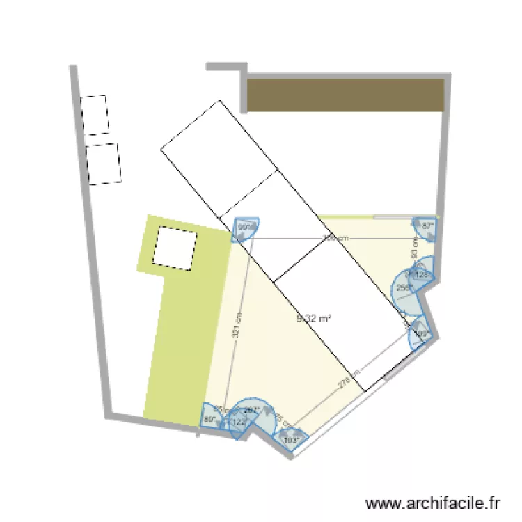 Boulangerie St Martin. Plan de 