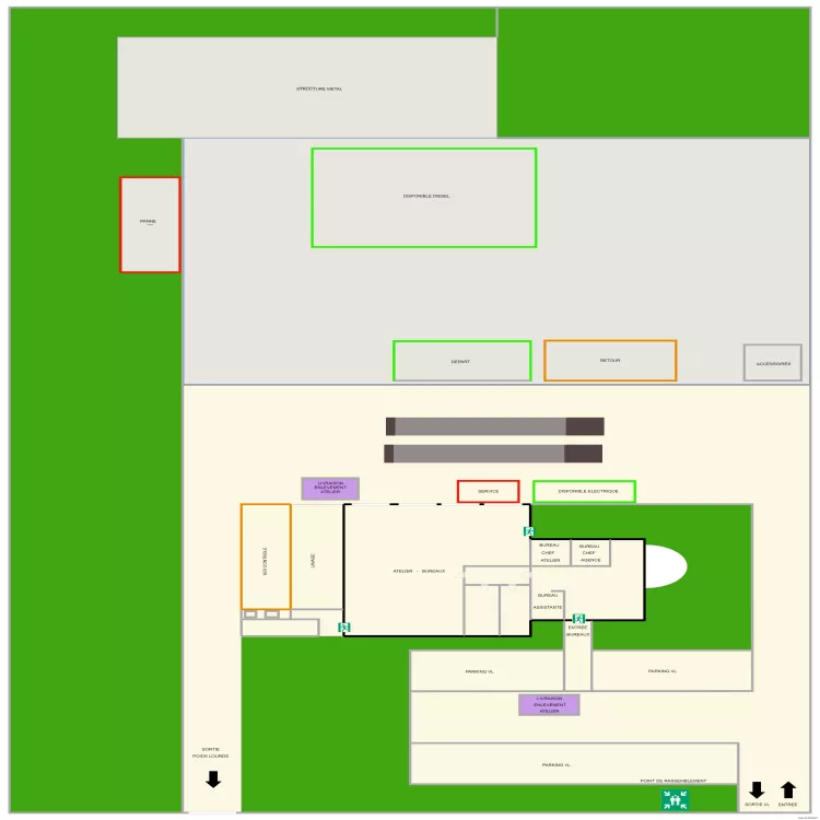 RIWAL MONTCEAU LES MINES actuel Nov 2016. Plan de RIWAL MONTCEAU LES MINES actuel Nov 2016. Plan de