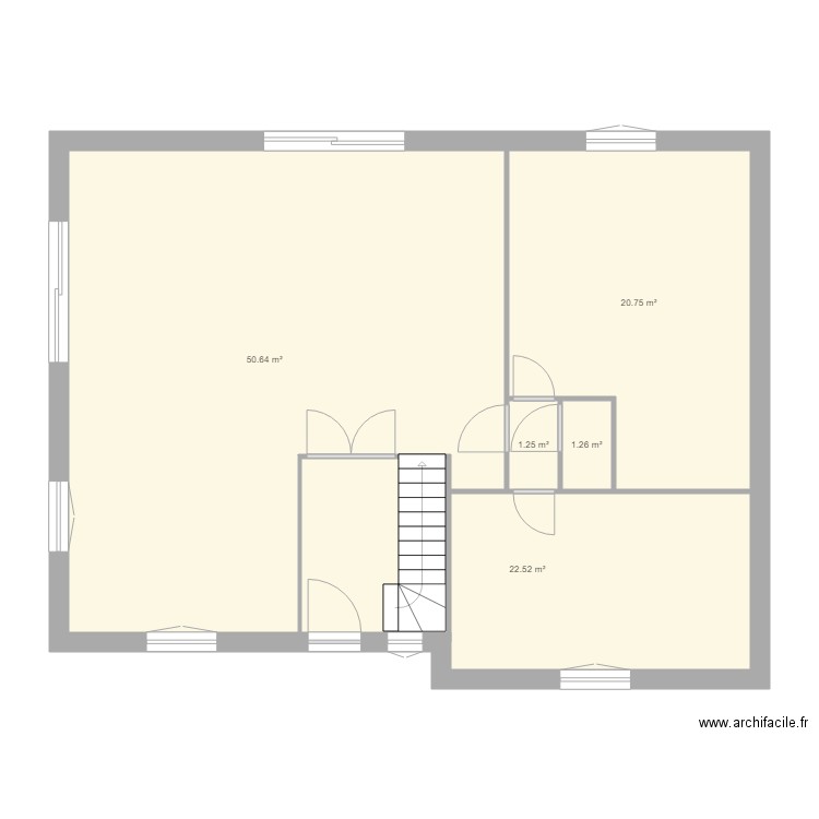 pre champs. Plan de 0 pièce et 0 m2