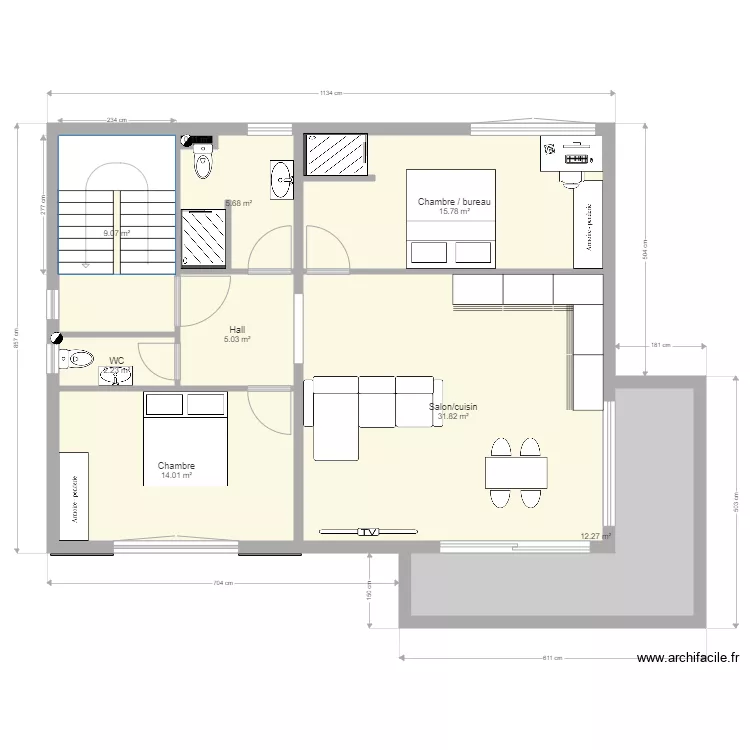 SM STADBREDIMUS ETAGE 1 V2. Plan de 