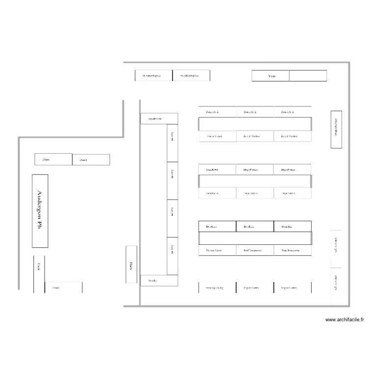aigle 20172. Plan de 