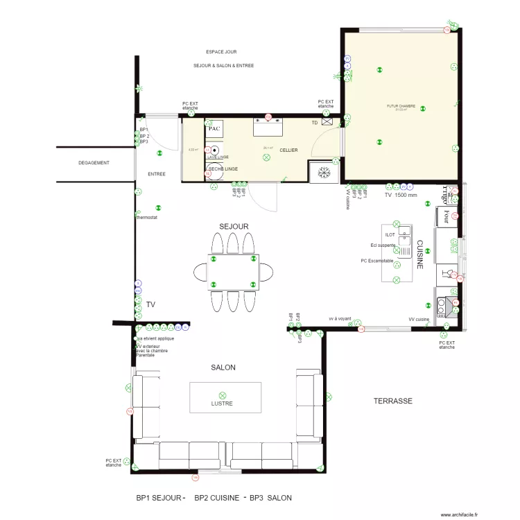 ESPACE JOUR. Plan de 