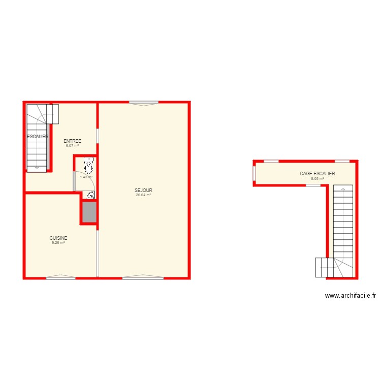 MAISON XD. Plan de 0 pièce et 0 m2