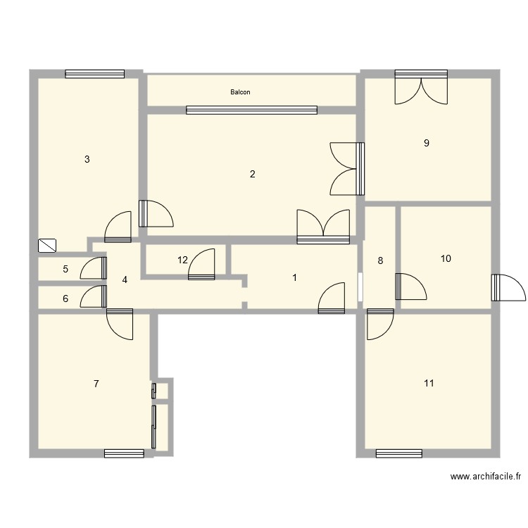 184756 OPH DE LE MEUSE. Plan de 0 pièce et 0 m2
