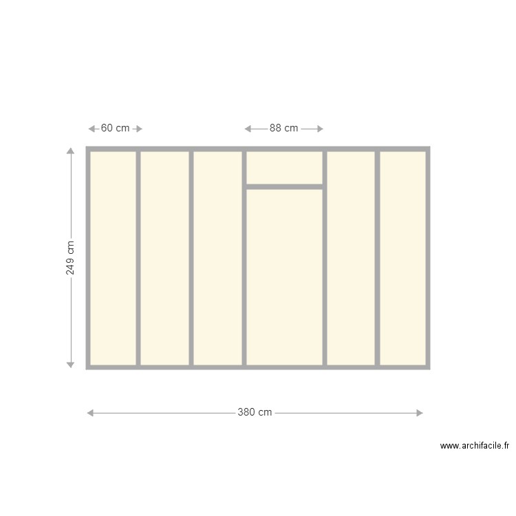 Cloisbox. Plan de 0 pièce et 0 m2