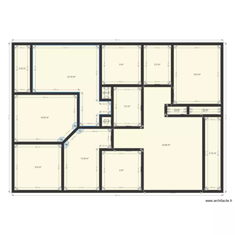 Appartment Terminus V1. Plan de 0 pièce et 0 m2 Appartment Terminus V1. Plan de 0 pièce et 0 m2