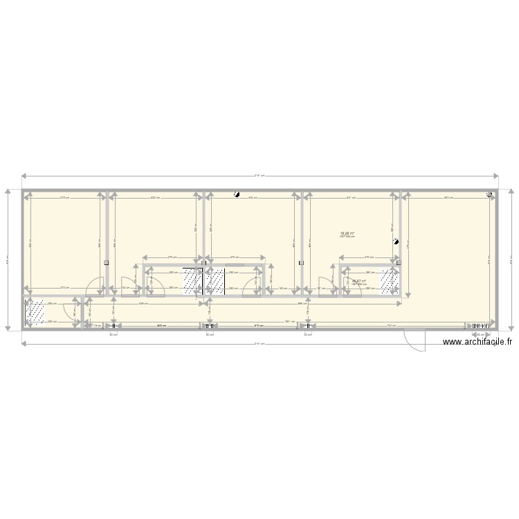 Seconde pièce DISPO 1. Plan de 0 pièce et 0 m2