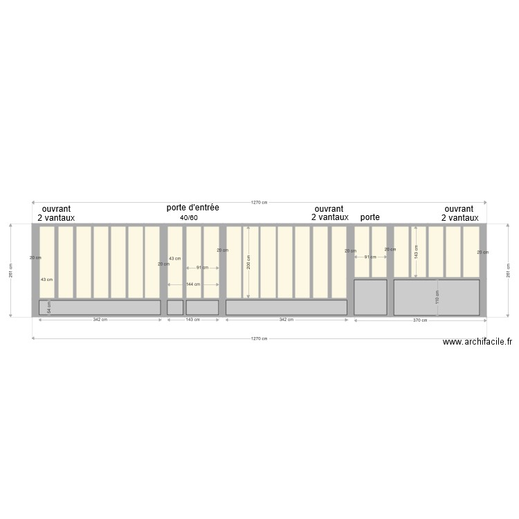 véranda. Plan de 0 pièce et 0 m2