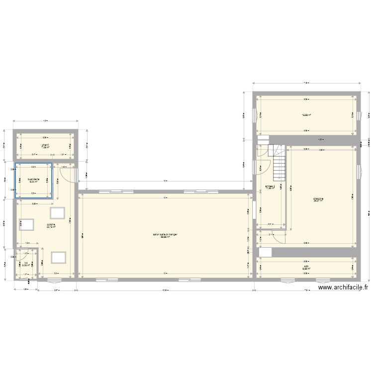 jason plan. Plan de 10 pièces et 186 m2