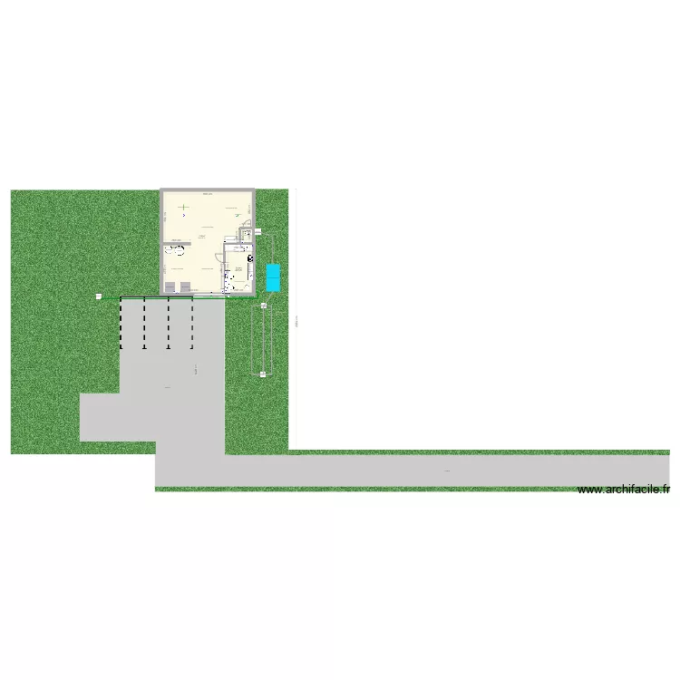 Distillerie. Plan de 