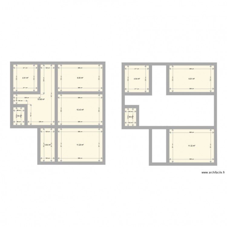 Appartement Lalinde 2. Plan de 0 pièce et 0 m2
