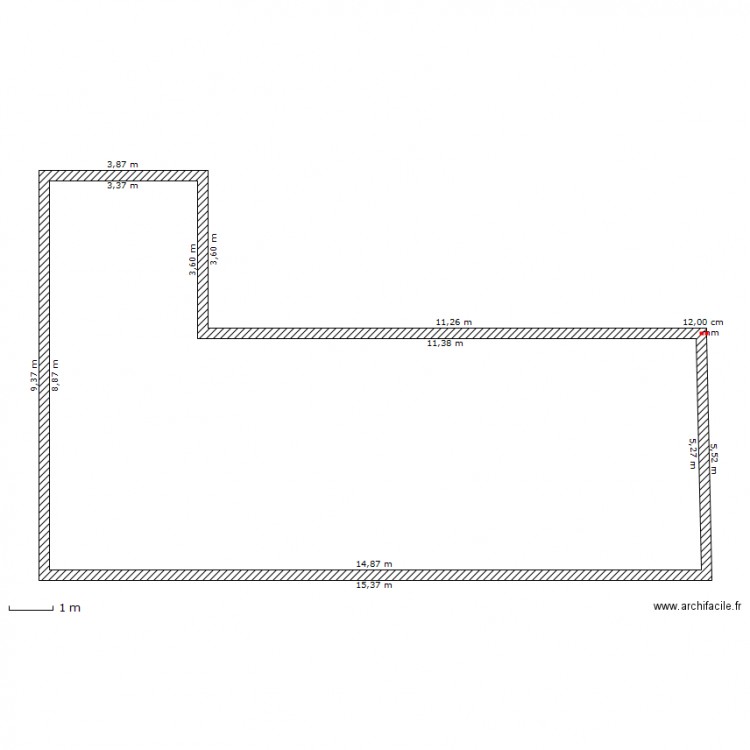 maison proto 1. Plan de 0 pièce et 0 m2