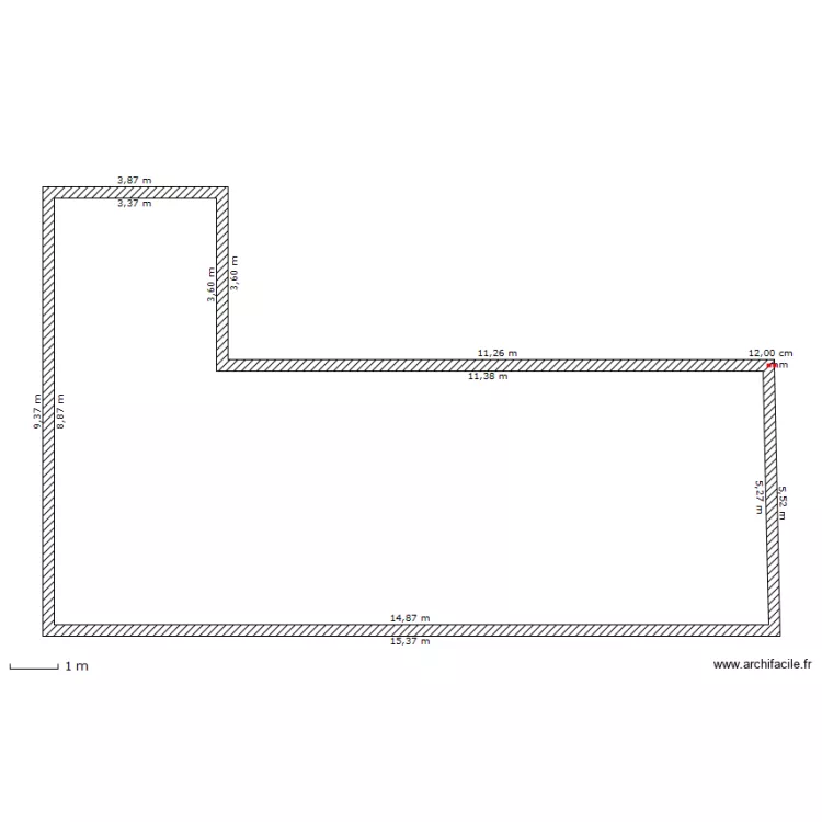 maison proto 1. Plan de maison proto 1. Plan de