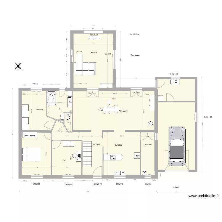 Futur Tireau. Plan de Futur Tireau. Plan de