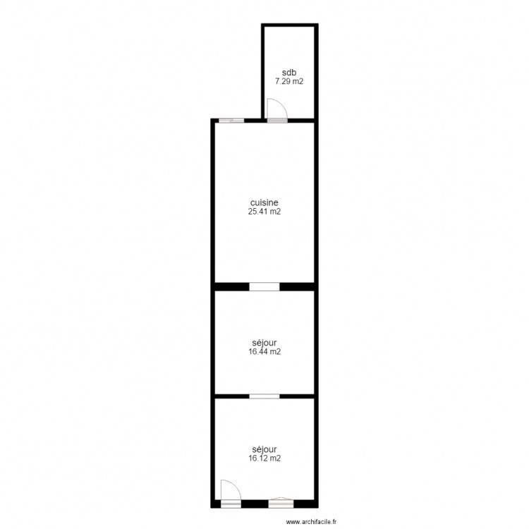 vieux chemin. Plan de 0 pièce et 0 m2