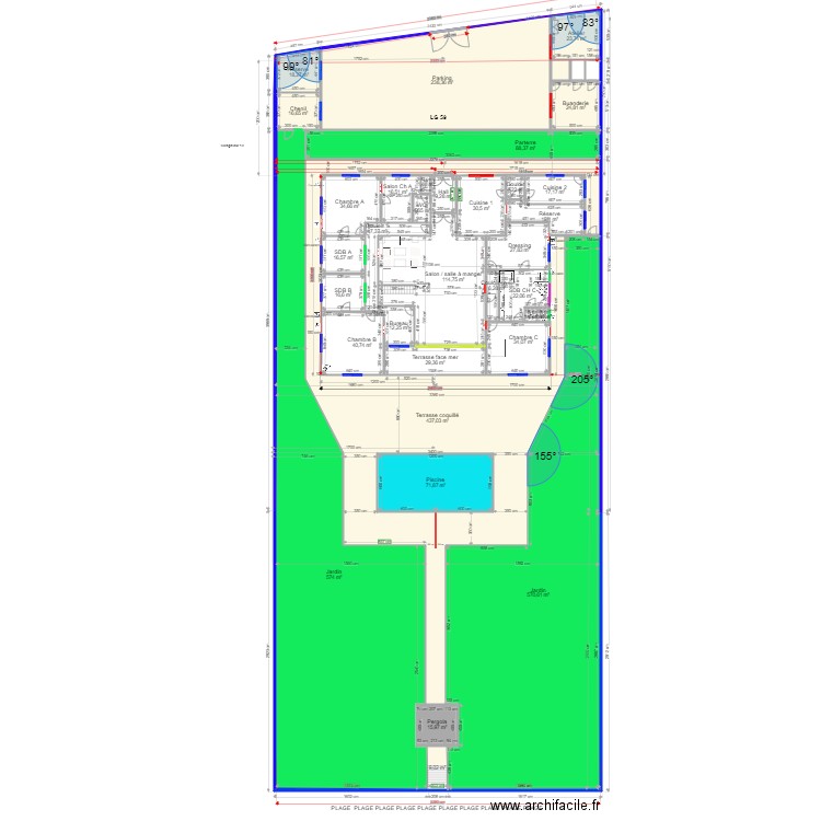 A LG 59 REZ b. Plan de 0 pièce et 0 m2