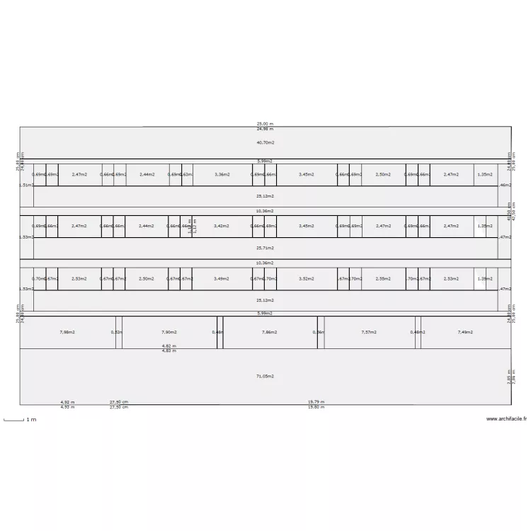 EOLE FACADE ARRIERE. Plan de EOLE FACADE ARRIERE. Plan de