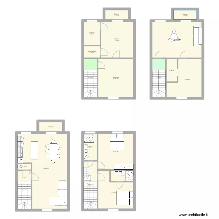 Beco. Plan de 