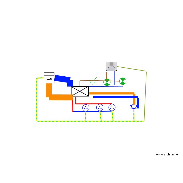 ELEC . Plan de 0 pièce et 0 m2