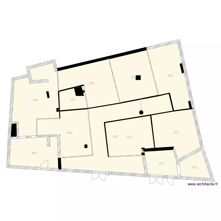TOULOUSE ESTEBE. Plan de 
