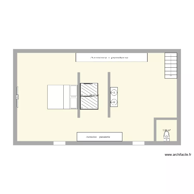 CHAMBRE. Plan de CHAMBRE. Plan de