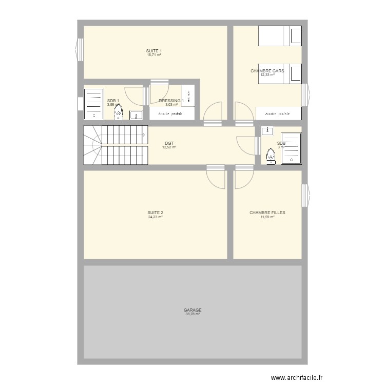 Thies Et1. Plan de 0 pièce et 0 m2