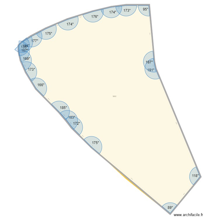 arcachon. Plan de 1 pièce et 805 m2